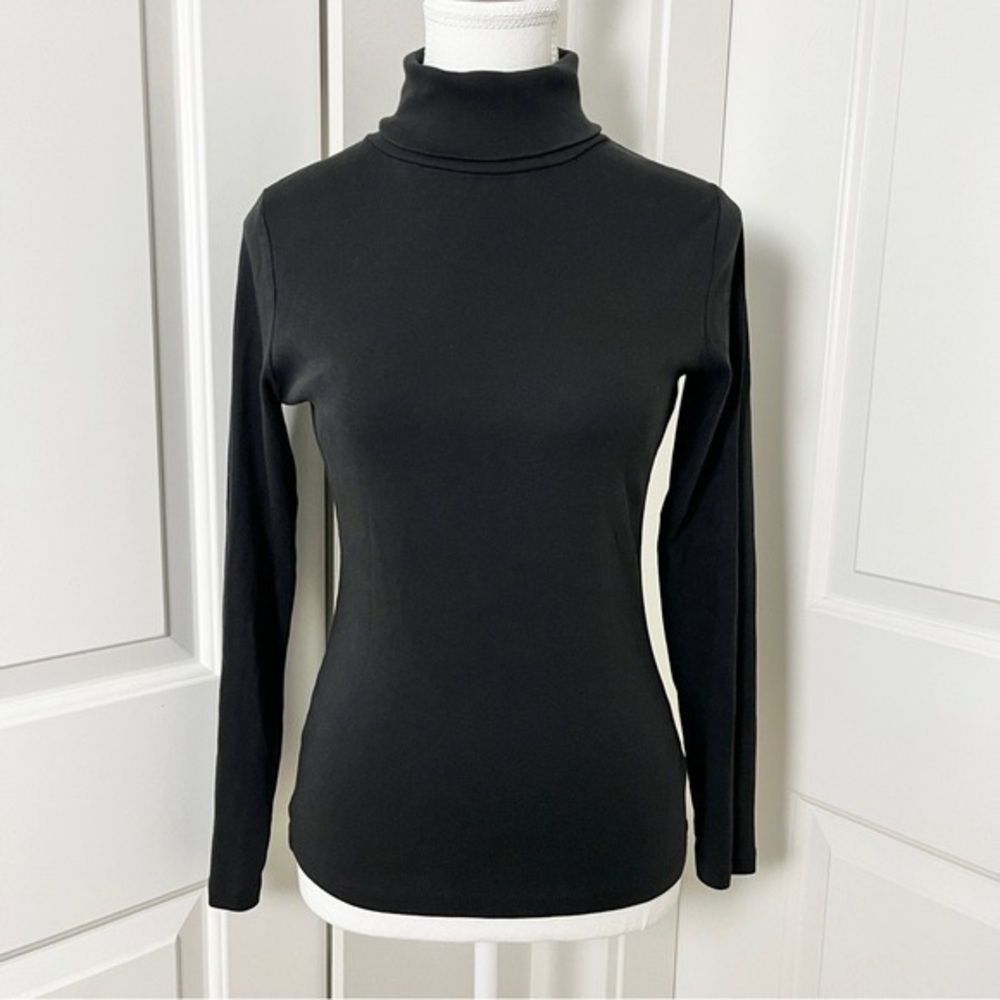 Rag &amp; Bone Grace V-Neck Sweater Black Ivory Striped Merino Wool XS/S